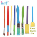 Different shapes fashion artist paint brush set